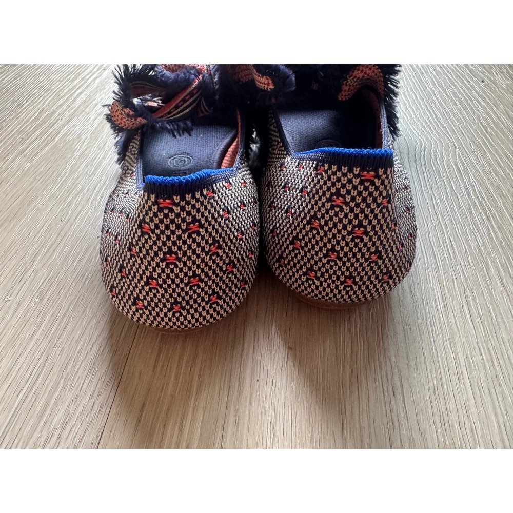 Rothys Coral Dot Store Exclusive 2019 Mary Jane - Picture 4 of 8
